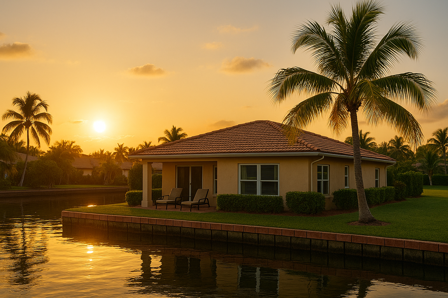Tarpon River Fort Lauderdale neighborhood waterfront view