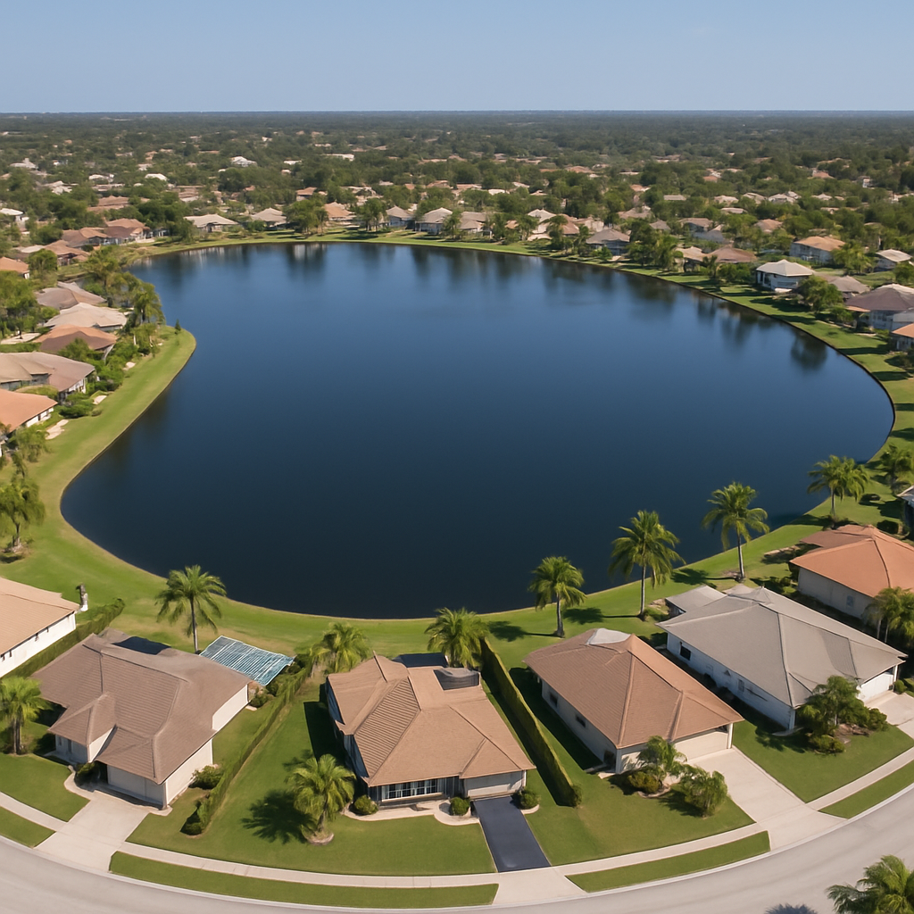 Lake Aire residential area