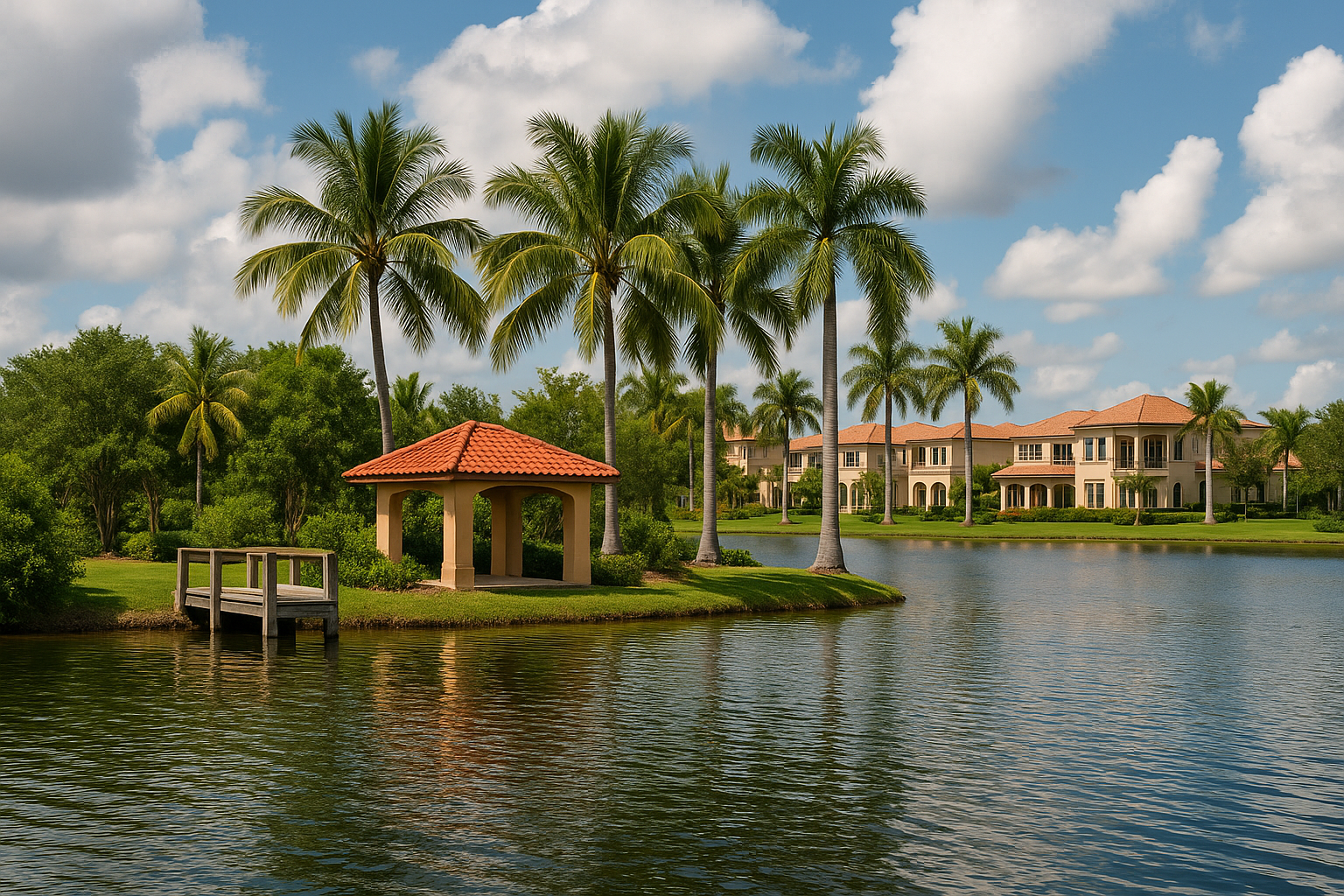Golden Heights residential street with mature trees