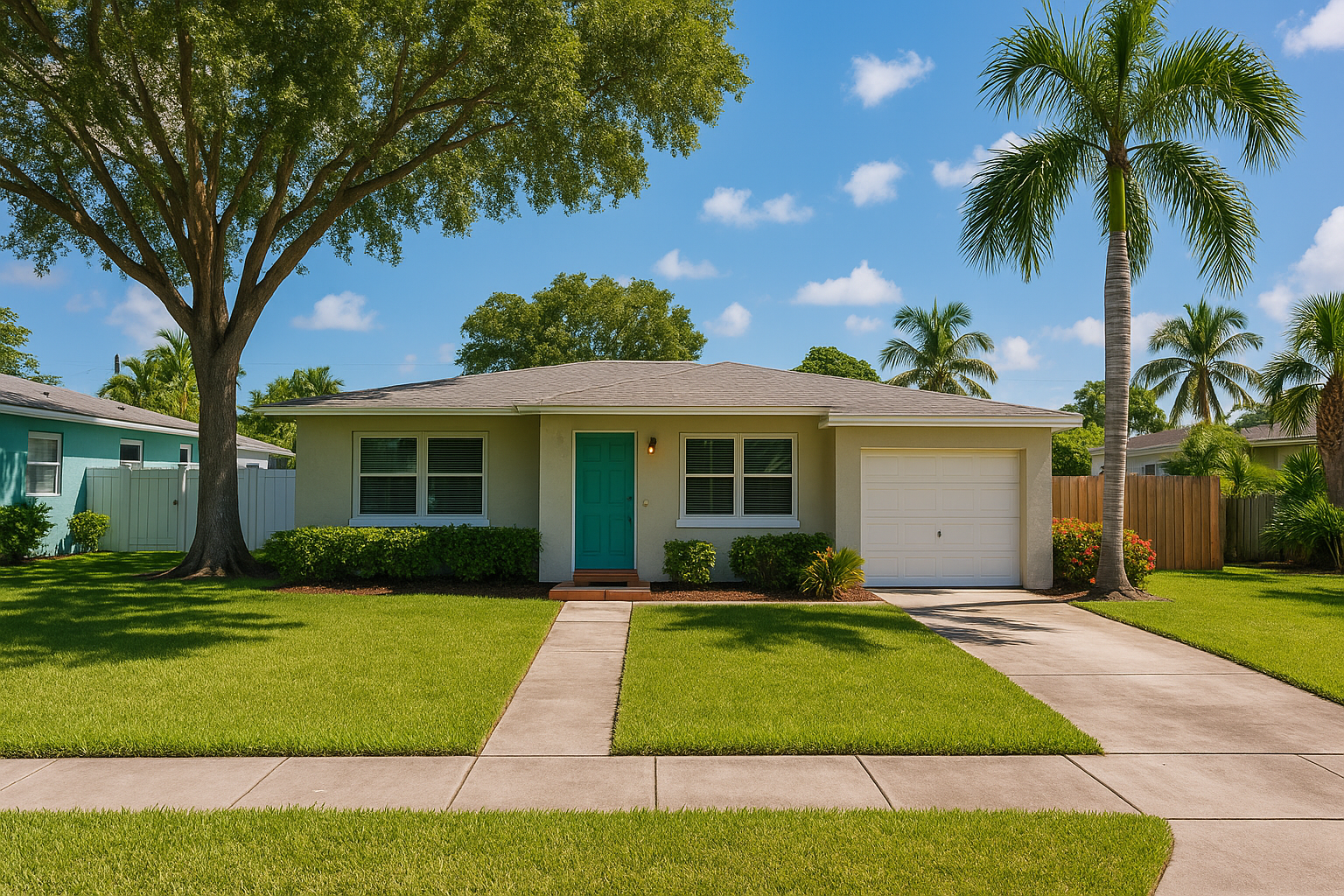 Everyday lifestyle in Croissant Park Fort Lauderdale