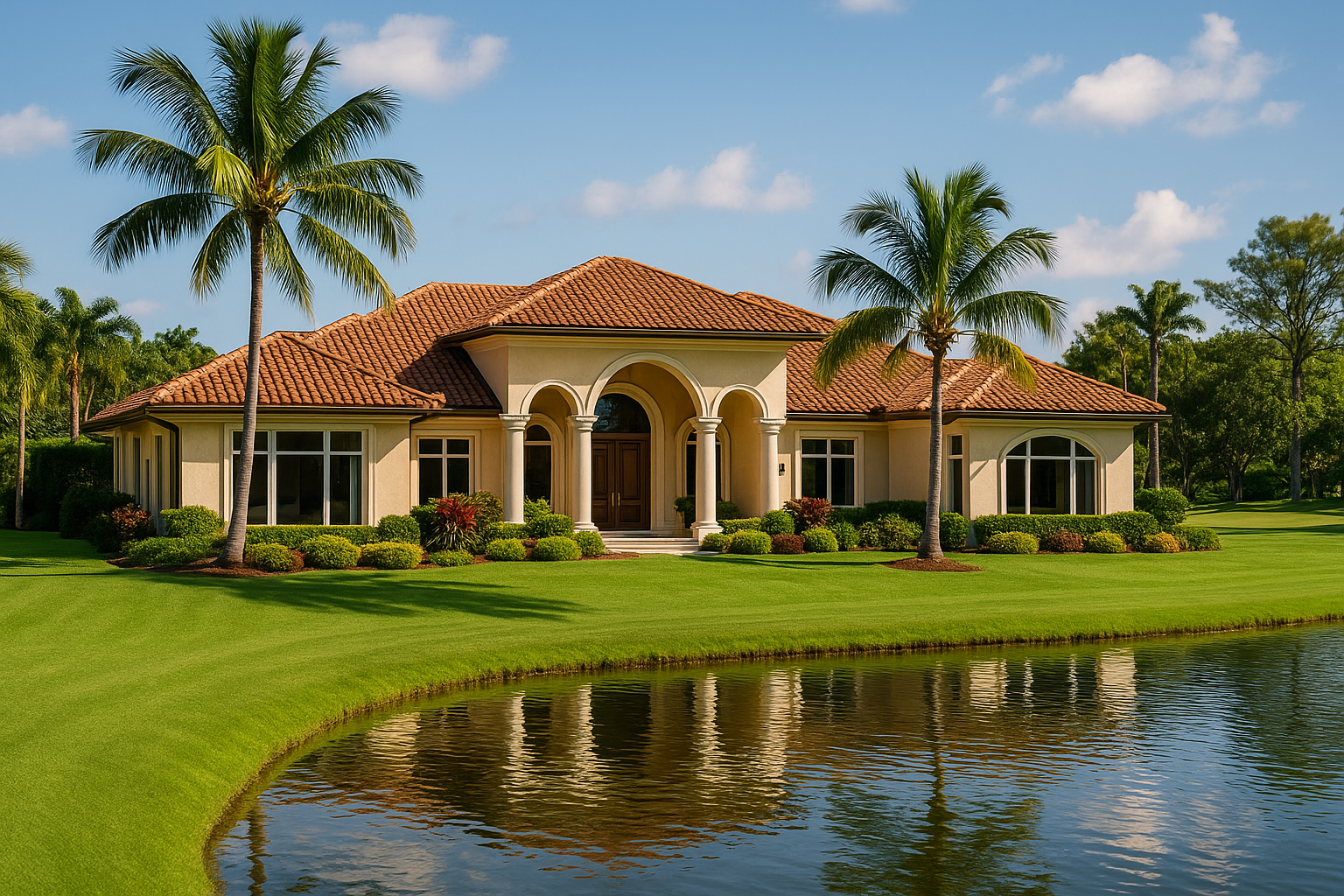 Luxury golf course lifestyle in Coral Ridge Country Club Estates