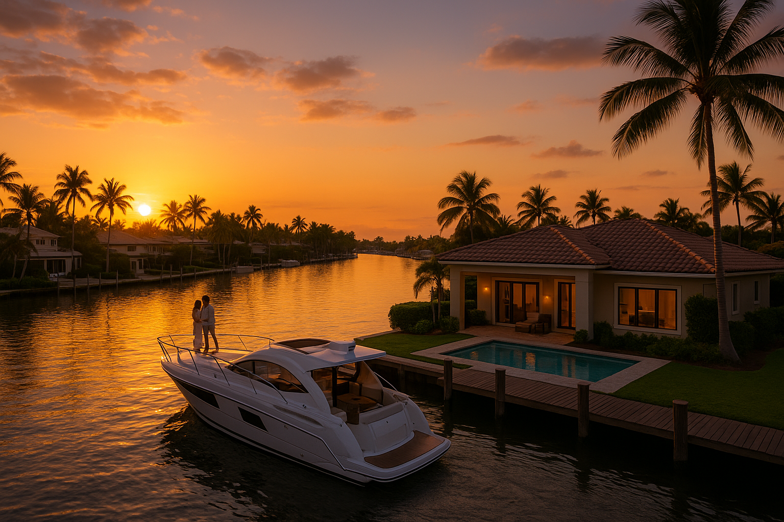 Luxury lifestyle in Coral Ridge Isles Fort Lauderdale