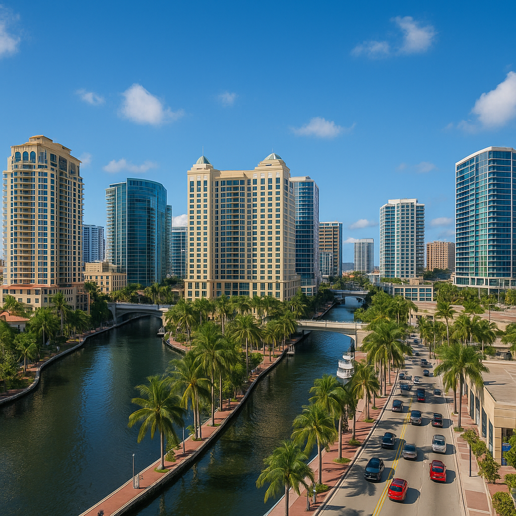 Lifestyle montage for Downtown Fort Lauderdale