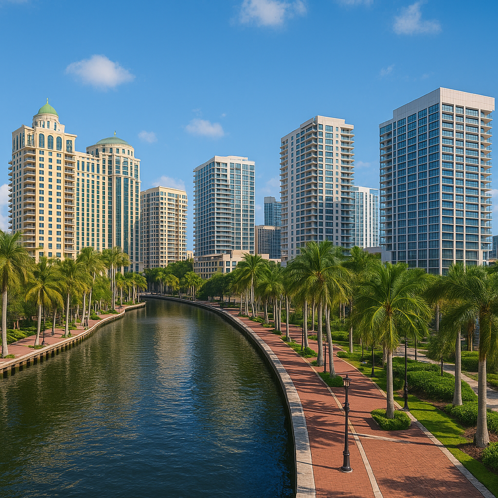 Quick facts graphic for Downtown Fort Lauderdale