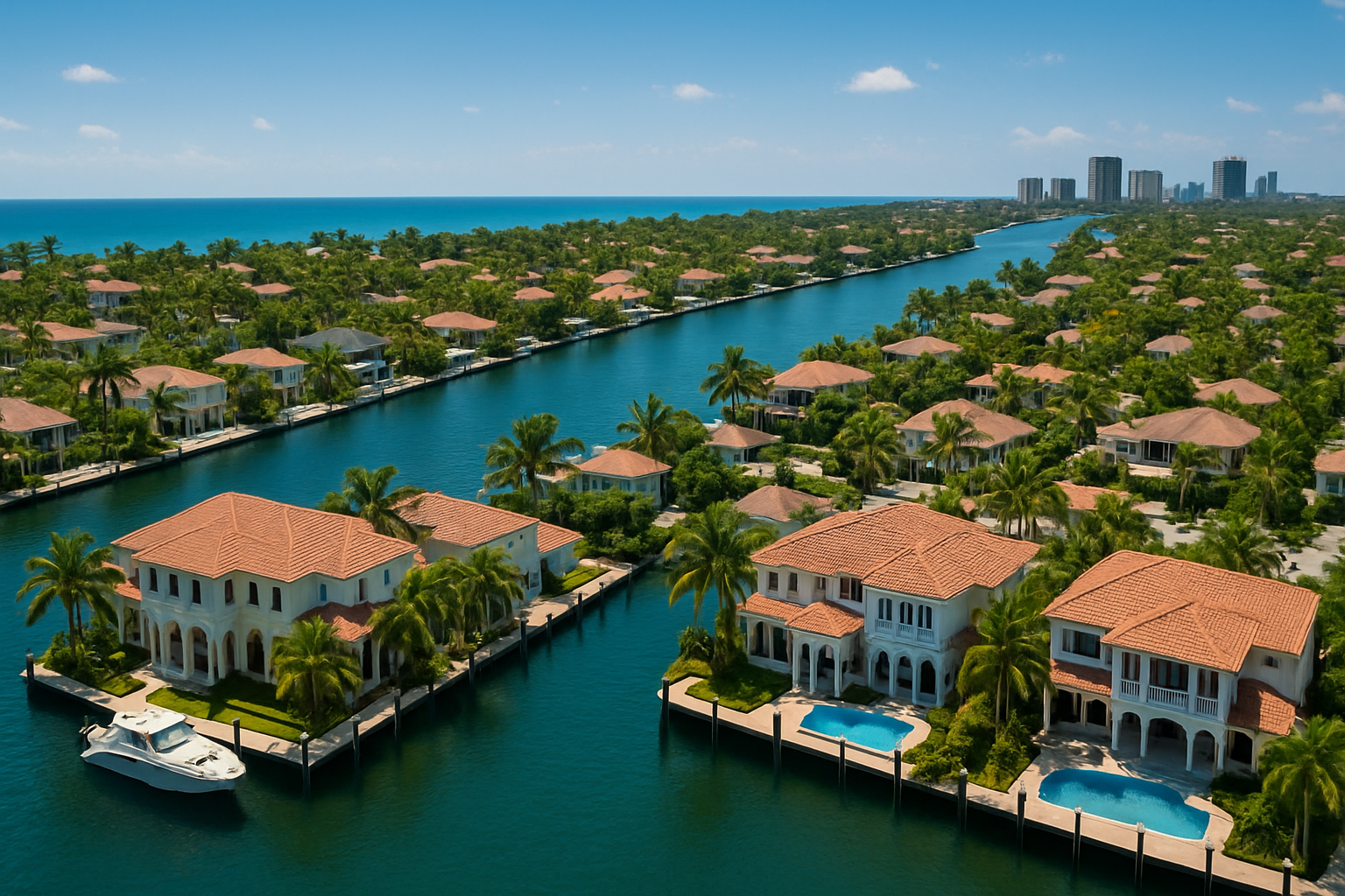 Luxury island living in Harbour Isles Fort Lauderdale